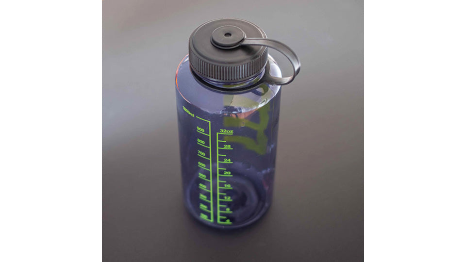 The VLES Water Bottle - Dark but Not too Mysterious