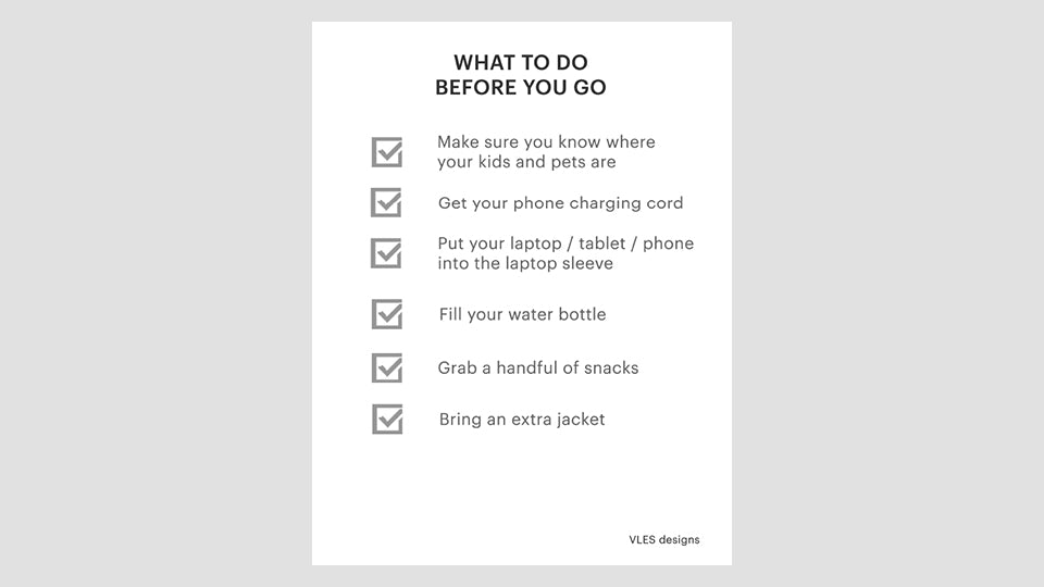 What To Grab Before You Evacuate