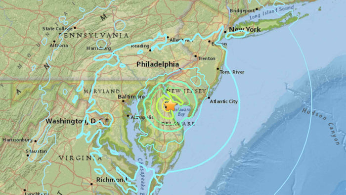 An Earthquake in Delaware That Was Felt in New York